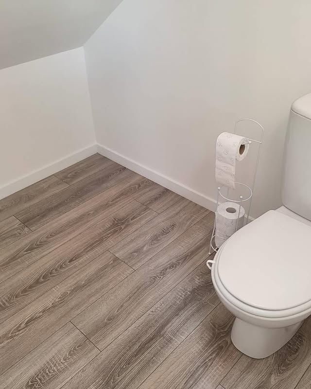 Wc sol parquet neuf