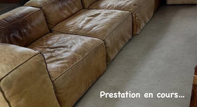 Canape cuir prestation