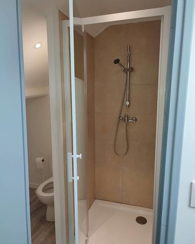 Salle eau bois